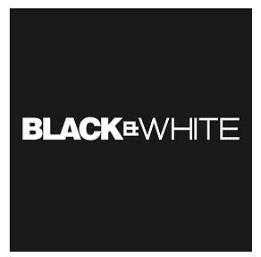 Black and white